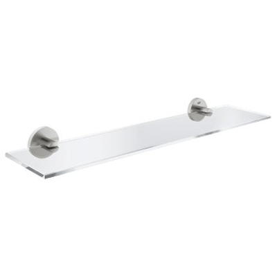 GROHE Essentials Planchet - 53x14.5cm - glas - supersteel