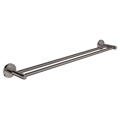 GROHE Essentials Handdoekhouder - 60cm - dubbel - hard graphite