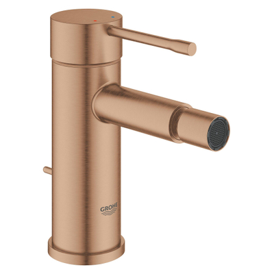 GROHE Essence New bidetkraan S-size met waste brushed warm sunset