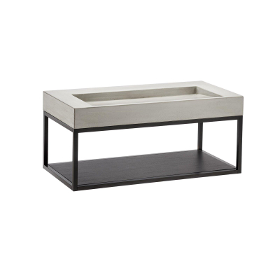 Vtwonen Frame wastafel 60x30cm black