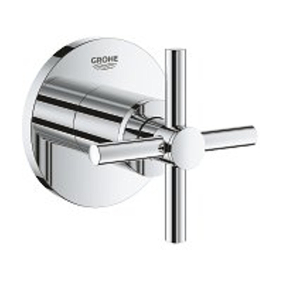 Grohe Atrio Inbouwthermostaat - 1 knop - stopkraan - met kruisgreep - chroom