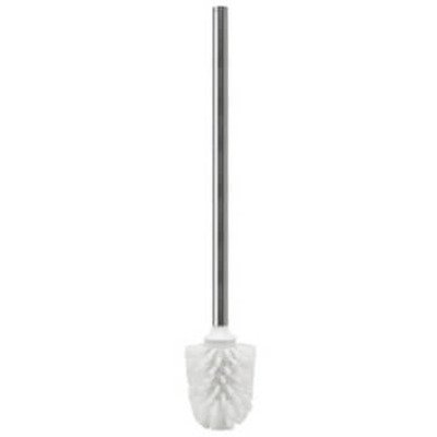 Emco Rondo 2 borstelkop wit borstelsteel chroom