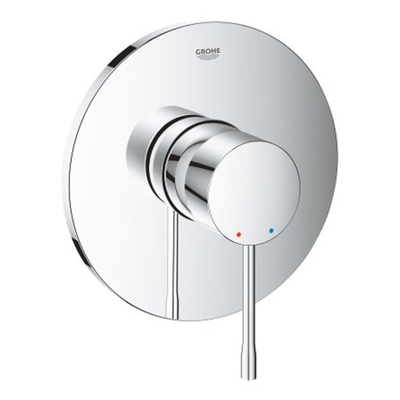 Grohe Essence New Inbouwthermostaat - 1 knop - zonder omstel - chroom