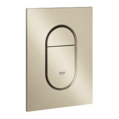 Grohe Arena cosmopolitan S-size drukplaat nickel geborsteld TWEEDEKANS