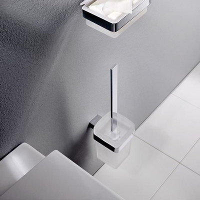 Emco Loft Closetborstelgarnituur Inzet Lglas Zwart