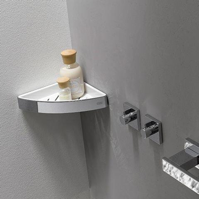 Emco Loft hoekkorf met uitneembare inzet zwart/zwart