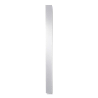 Vasco Beams Mono designradiator aluminium verticaal 1800x150mm 671W - aansluiting 0066 crème wit (RAL9001)