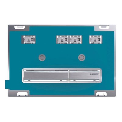 Geberit Sigma50 bedieningsplaat - 2-toets spoeling - vierkant - klantspecifiek