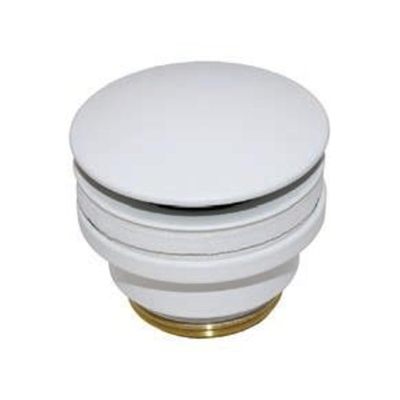 De Beer Pop Up Plug 5/4"X60Mm Mat Wit