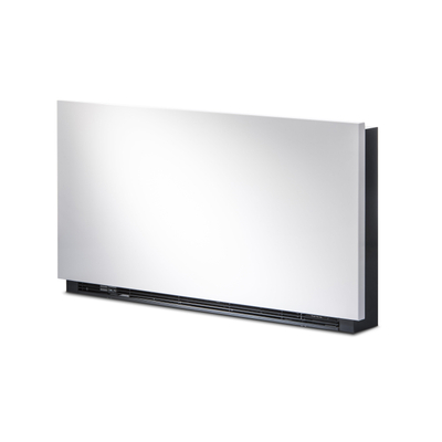 Vasco Niva Ventilo ventilatorconvector wandmodel 610x1150mm 11600-03 wit structuur (S600)