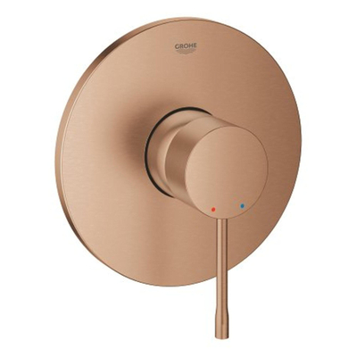 Grohe Essence New Douchekraan inbouw - 1 knop - brushed warm sunset 24057DL1