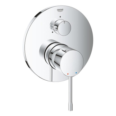 Grohe Essence New Douchekraan Inbouw - 2 knoppen - mengkraan met 3 functies omstelling chroom