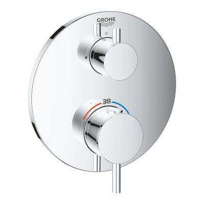 GROHE Atrio inbouw mengkraan thermostatisch zonder omstel chroom