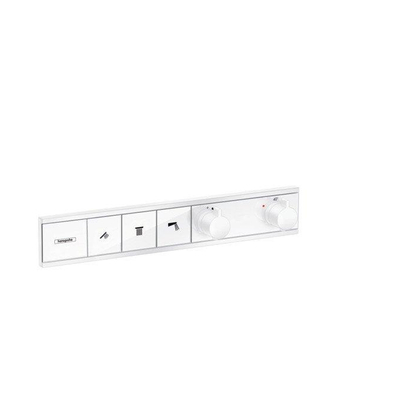 Hansgrohe RainSelect afbouwdeel voor inbouw douchekraan thermostatisch voor 3 functies 52.7x90cm mat wit