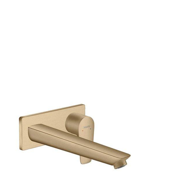 Hansgrohe Talis E afbouwdeel v. inbouw wastafelkraan met uitloop 22.5cm brushed bronze