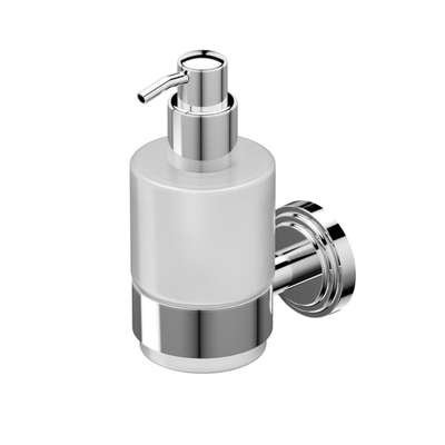 Geesa Naxos Zeepdispenser - 200ml - zelfklevend - chroom