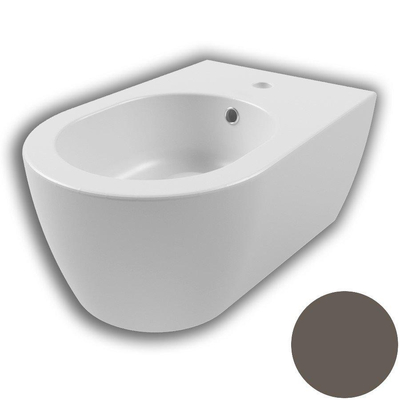 Royal plaza Novia wandbidet met overloop 1 kraangat as