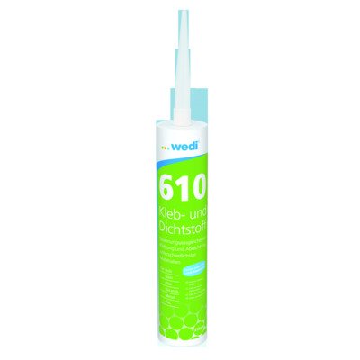 Wedi 610 lijm en afdichtmiddel 310 ml