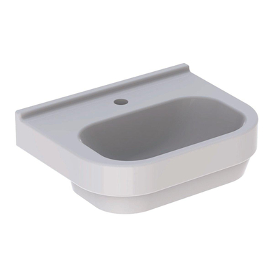 Geberit 300 Basic wastafel met kraangat zonder overloop 50x39x15.8cm wit