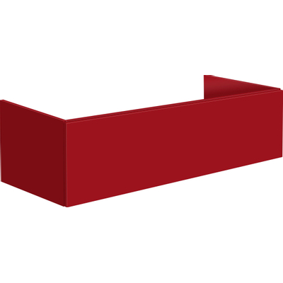 Royal plaza Intent onderkast 80x45x30cm met 1 lade robijn rood