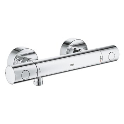 GROHE Grohtherm-800 Cosmopolitan douchekraan thermostatisch zonder omstel met koppelingen chroom