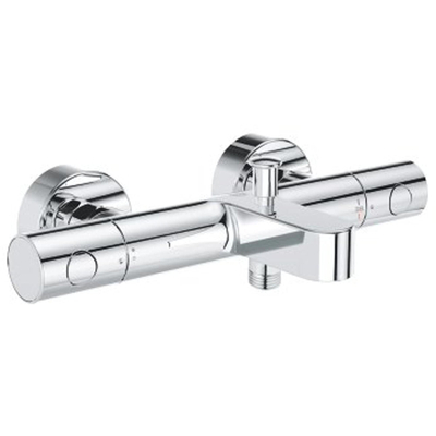 GROHE Grohtherm-800 Cosmopolitan badkraan thermostatisch met omstel en koppelingen chroom