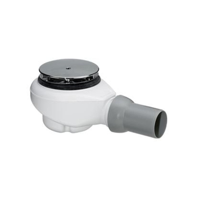 Villeroy & Boch Tempoplex Plus douchebakafvoer v douchebak met gat 90mm wit