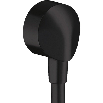 Hansgrohe Fixfit slangaansluitknie mat zwart