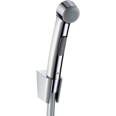 Hansgrohe bidetset handdouch-slang-houd brushed black chrome