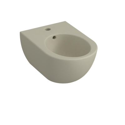 Royal plaza Novia wandbidet met overloop 1 kraangat zand