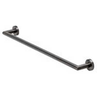 Geesa Nemox Handdoekrek 64.8cm Zwart metaal geborsteld