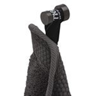 Geesa Nemox Handdoekhaak Zwart metaal geborsteld