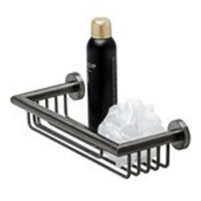 Geesa Nemox Douchemand 34.9cm Zwart metaal geborsteld