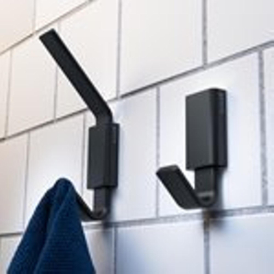 Geesa Frame Handdoekhaak Zwart