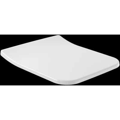 Villeroy & Boch Omnia Architectura closetzitting slimseat met deksel hoekig met softclose en quick release wit