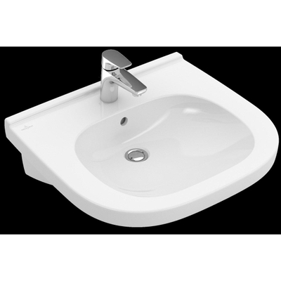 Villeroy & Boch O.novo Vita wastafel Vita met 1 kraangat zonder overloop 55x55cm wit