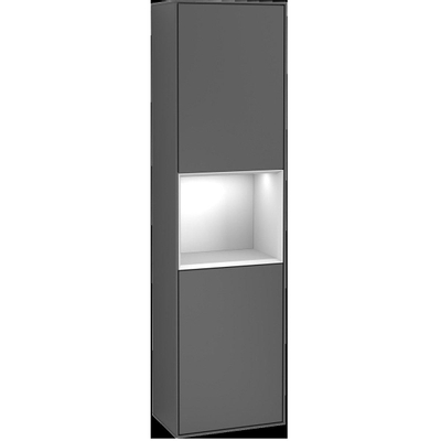Villeroy & Boch Finion kast hoog 418x1516x270mm black matt