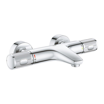 GROHE Grohtherm-1000 Performance badkraan thermostatisch met omstel met koppelingen chroom