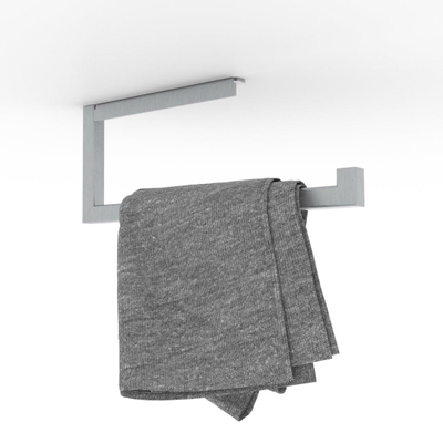 Looox Rail Handdoekhouder - 35cm - RVS geborsteld