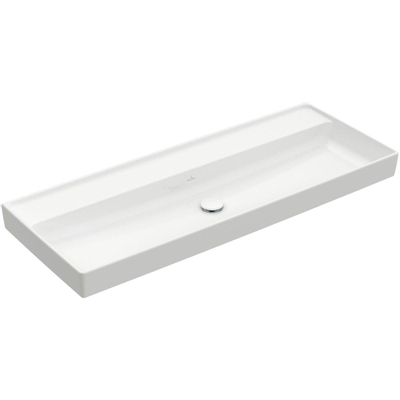 Villeroy & Boch Collaro meubelwastafel 120x47cm zonder overloop zonder kraangaten wit