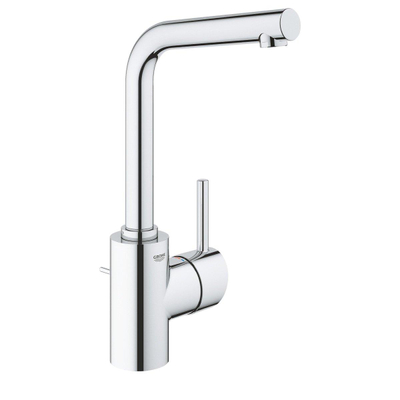 GROHE Concetto waterbesparende wastafelkraan L-size met waste chroom