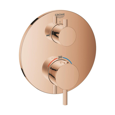 GROHE Atrio inbouw mengkraan thermostatisch met omstel warm sunset