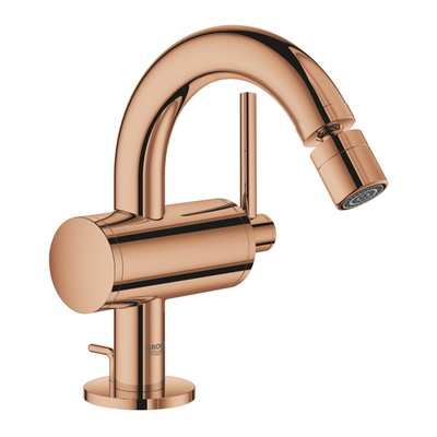 GROHE Atrio 1-gats bidetkraan M-size met waste warm sunset