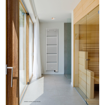 Vasco Iris elektrische radiator 195.4x75cm - 1500W - Jet Black