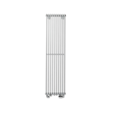 Vasco Tulipa TV2 designradiator verticaal dubbel 2000x900mm 3737W - aansluiting 1008 wit