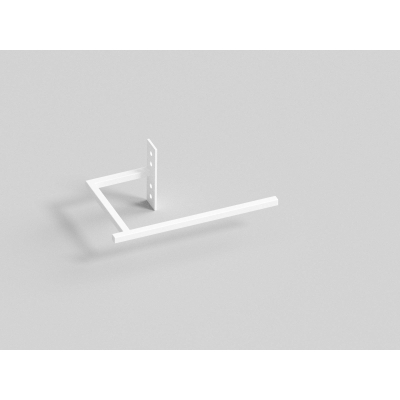 Vasco Niva S handdoekbeugel short tbv Niva S wit structuur