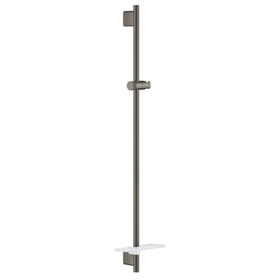 GROHE Rainshower SmartActive Glijstang - 90cm - met zeepschaal - hard graphite geborsteld