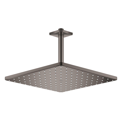 GROHE Rainshower SmartActive 310 Cube Hoofddouche - 31x31cm - 1 straalsoort - plafondarm 14.2cm - hard graphite
