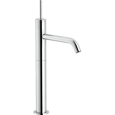 Royal plaza Seto Highriser wastafelkraan met joystick chroom SHOWROOMMODEL