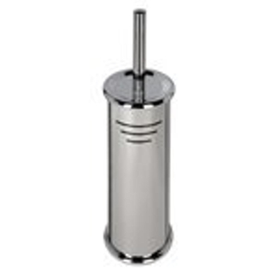 Geesa Hotel Toiletborstel met houder vrijstaand Chroom (witte borstelkop)
